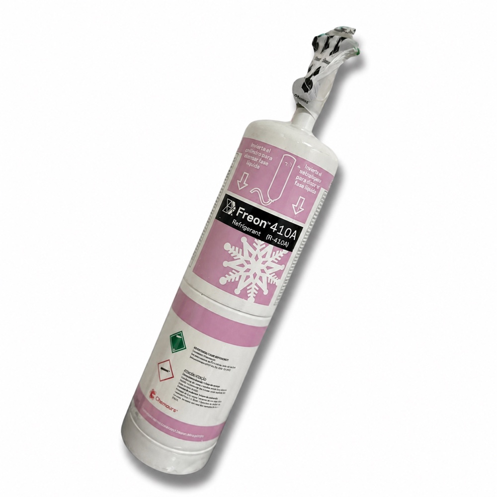 Gas refrigerante Chemours Freon R-410A de 650 gramos